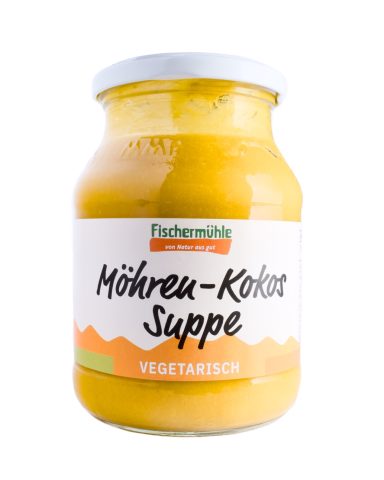 Möhren-Kokos-Suppe