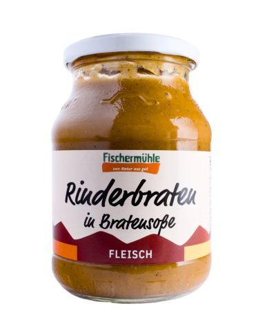 Rinderbraten in Bratensoße 500 ml